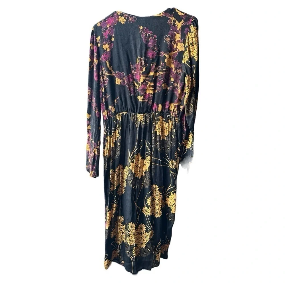 Free People Fiesta Multicolor Floral Print dress